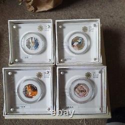 150th Anniversary of Beatrix Potter's Peter Rabbit 2016 Silver Proof Coin Set
