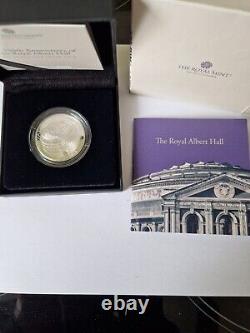 150th Anniversary of the Royal Albert Hall 2021 £5 Silver Proof Coin 1650 Mint