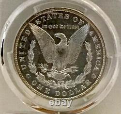 1881-P Morgan Dollar PCGS MS63 DMPL CAC Cameo Deep Mirror Proof Like Only 11 CAC