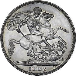1902 Matt Proof Crown Edward VII British Silver Coin Superb