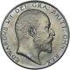 1902 Matt Proof Halfcrown Edward VII British Silver Coin Superb