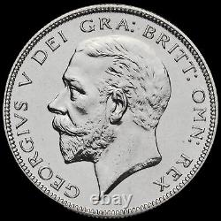 1927 George V Silver Proof Half Crown, aFDC
