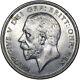 1927 Proof Wreath Crown George V British Silver Coin Very Nice