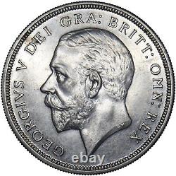 1927 Proof Wreath Crown George V British Silver Coin Very Nice