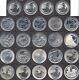 1997 2020 Complete Date Run Silver Britannia £2 24 x Fine Silver Coins Mint