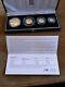 1997 Fine Silver Proof Britannia 4 Coin Collector Set Royal Mint BOX + COA