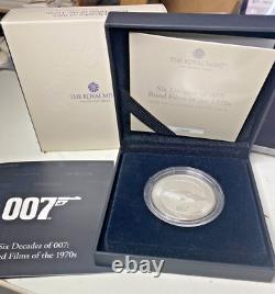 £2.00 Silver Proof coin 999 % 1 oz -James Bond 2023 Ltd issue Wet Nellie