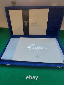 2000 Royal Mint Millenium Silver Proof Coin Collection