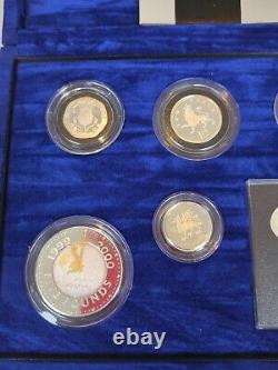 2000 The UK Millennium Silver Proof 13 Coin Collection