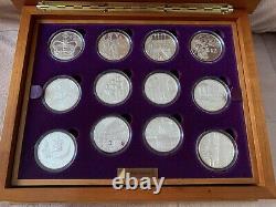 2002 & 2003 Golden Jubilee Silver Proof Crown 24 Coin Collection. Uk Buyers
