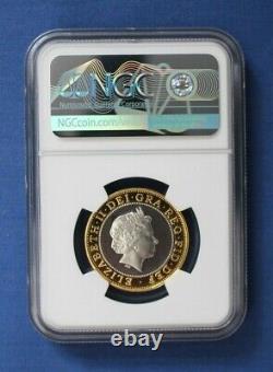 2002 Silver Proof £2 coin Commonwealth Games England NGC Graded PF68