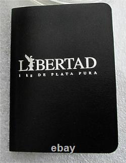 2003 Rare! Mexico 1 Kilo Silver 999 Libertad Proof- Like De Plata Pura Box
