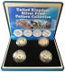 2003 UK Elizabeth II Silver Proof Pattern 1 Cased Pound Coin Collection