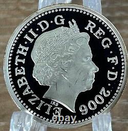 2004-2007 £1 Bridges Silver Proof Piedfort One Pound Coin Set Royal Mint