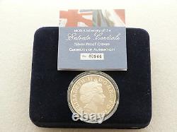2004 Royal Mint Entente Cordiale £5 Five Pound Silver Proof Coin Box Coa