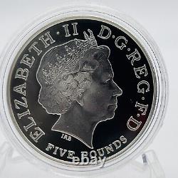 2004 UK Royal Mint & France Silver Proof Two-Coin Set Entente Cordiale Box/COA