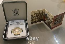 2005 NGC Graded PF70 UC Silver Proof £2 coin Gunpowder Plot Royal Mint