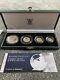2005 Silver Proof Brittania 4 Coin Collection COMPLETE MINT CONDITION WITH DOCS