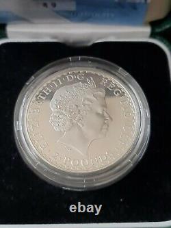 2006 Royal Mint Britannia £2 Silver Proof 1oz Coin Box Coa. 2750 Low Mintage
