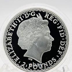 2006 Royal Mint Silver Proof Britannia £2 Two Pounds 1oz Coin Boxed & COA