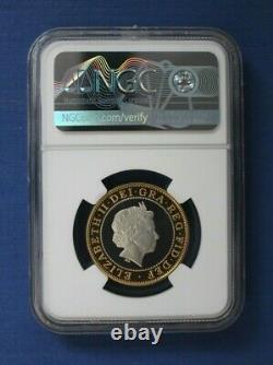 2006 Silver Piedfort Proof £2 coin Brunel The Man NGC Graded PF69
