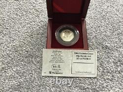 2006 Victoria Cross Heroic Acts Silver Proof Piedfort 50p Coin Boxed + COA