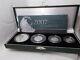 2007 Britannia 4 Coin Silver Proof set Limited Edition Of 2500