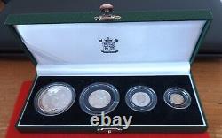 2007 Royal Mint Britannia Collection Silver Proof Four Coin Set