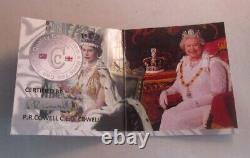 2008 King Charles III Prince of Wales Silver Proof Piefort £5 Coin Box/COA