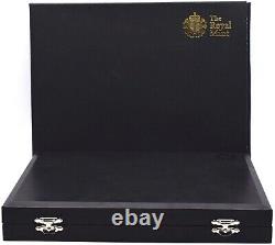 2008 Royal Mint 25th Anniversary Gold & Silver PROOF SET 14 COINS SILHOUETTE £1