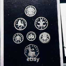 2008 Royal Mint Silver Proof Dual Set Royal Emblems And Royal Shield Of Arms