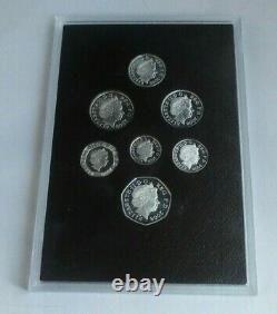 2008 Royal Shield Of Arms Silver Proof 7 Coin Set Coa