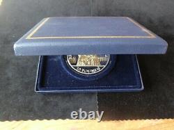 2010 Silver Proof 5oz Guernsey £10 Coin + Box Charles 11 Coronation 1/450