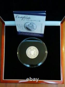 2010 TDC Royal Engagement Limited Edition Silver Proof Five Pounds coin COA