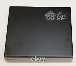 2010 UK Sterling. 925 Silver Proof Celebration Set, 5 Coins As Issued Condition