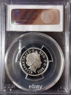 2011 Capital Cities of UK Edinburgh £1 One Pound Silver Proof Coin PCGS PR69 DC