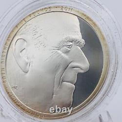 2011 Royal Mint Prince Philip 90th Birthday Silver Proof £5 Coin Encapsulated