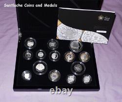 2011 Royal Mint Silver Proof Coin Collection Scarce Coins Relisted