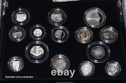 2011 Royal Mint Silver Proof Coin Collection Scarce Coins Relisted