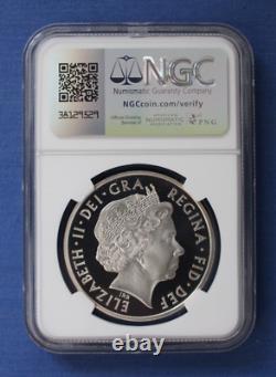 2011 Silver Proof £5 Crown coin Prince Philip NGC Graded PF70 Ultra Cameo