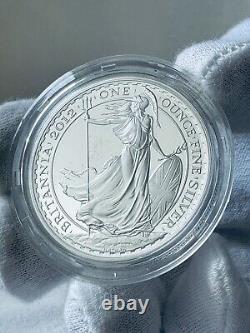 2012 Britannia £2 Silver Proof One Ounce 1oz Coin with Box & COA