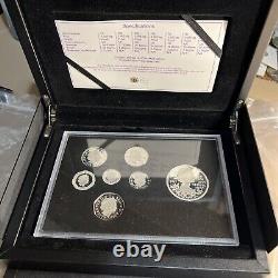 2012 UK Elizabeth Diamond Coronation Jubilee Silver proof £5 coin set