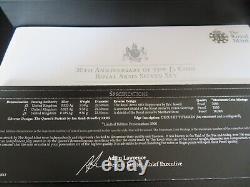 2013 30th Anniversary Of The £1 Coin Silver Proof Three Coin Set