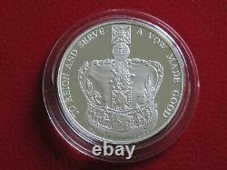 2013 £5 Silver Proof Coin 60th Queen's Coronation Anniversary Ltd Edition