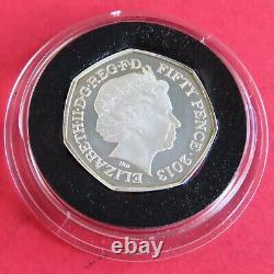 2013 Benjamin Britten 50 Pence Piedfort Silver Proof