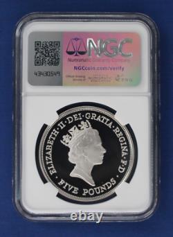 2013 Silver Proof £5 coin Set Coronation Anniversary NGC PF69 with Case & COA