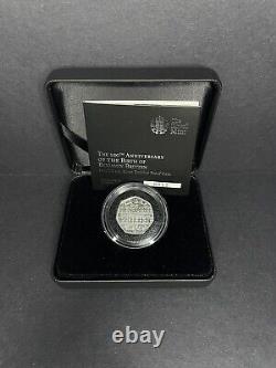 2013 Silver Proof Piedfort Benjamin Britten UK 50p Fifty Pence