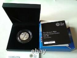 2014 Glasgow Commonwealth Games Silver Proof 50P Coin Mint Condition