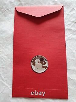 2014- Lunar Year of the Horse £2 Silver Proof Coin/Stamp Cover (31.21gm)