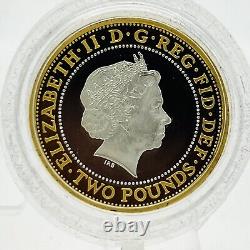 2014 Outbreak Of The WW1 Lord Kitchener Two Pounds Piedfort Silver Proof £2 Coin